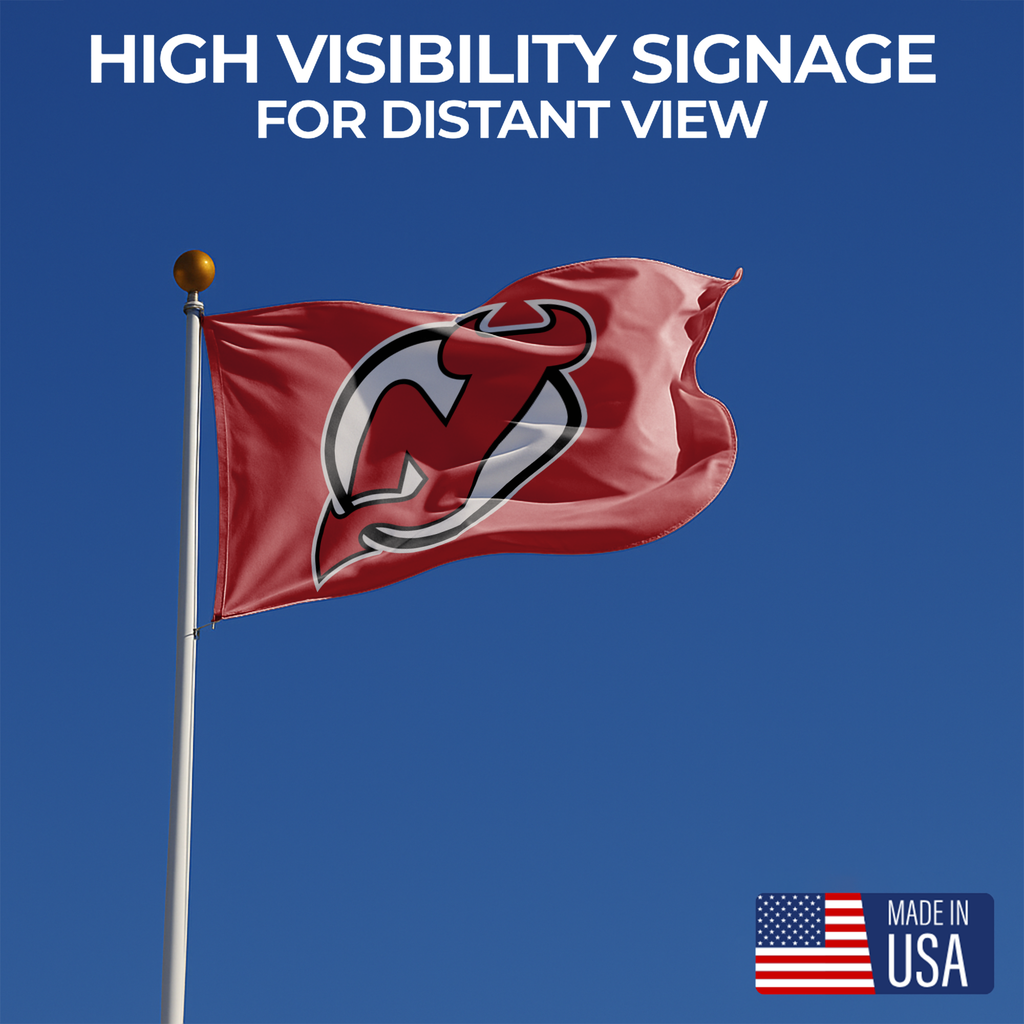 NEW JERSEY DEVILS FLAG