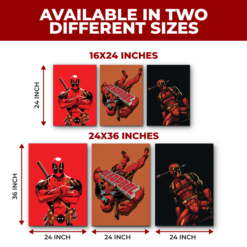 DEADPOOL CANVAS DECOR