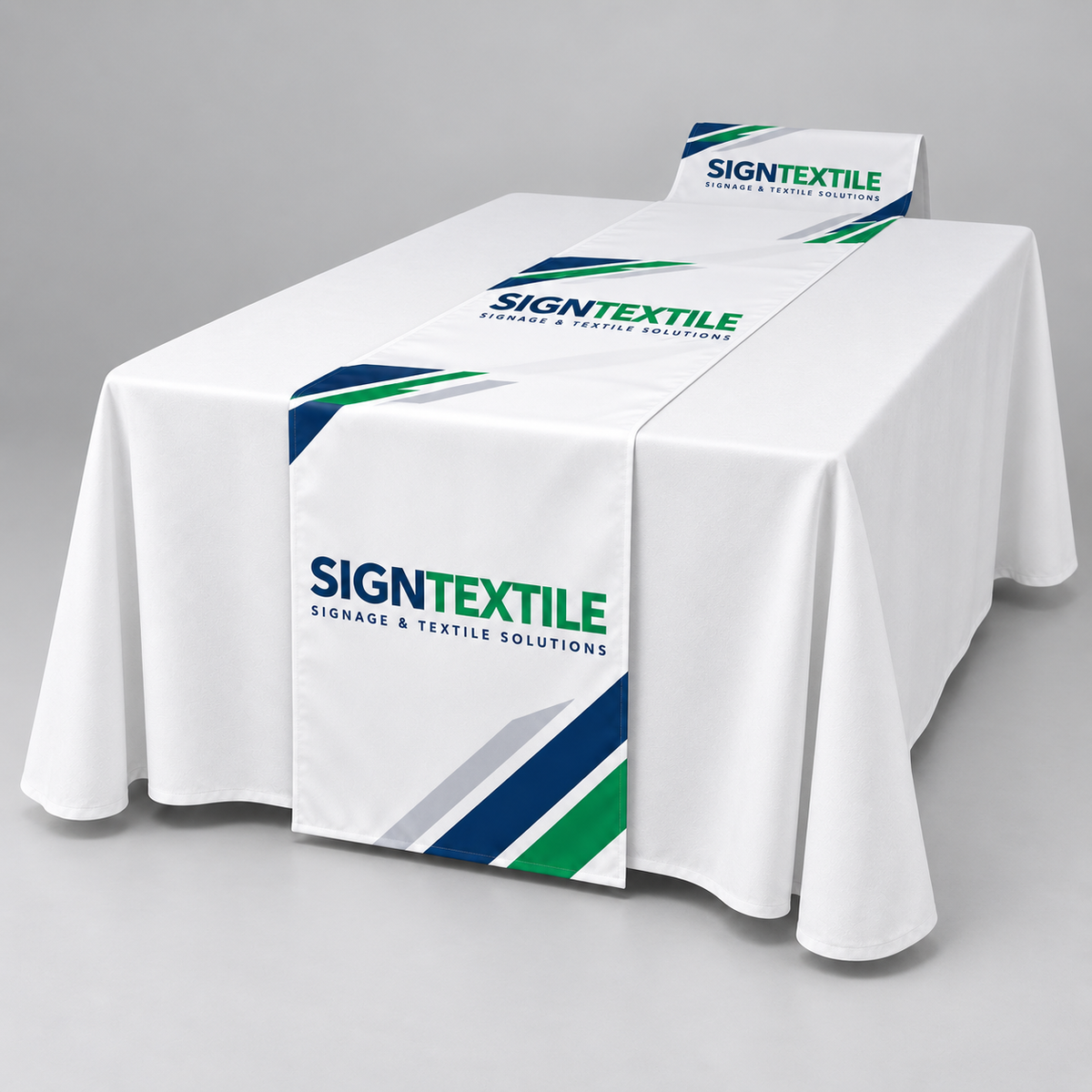 WHITE TABLE RUNNER