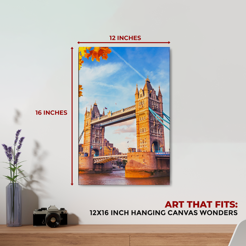LONDON TOWER BRIDGE CANVAS DECOR