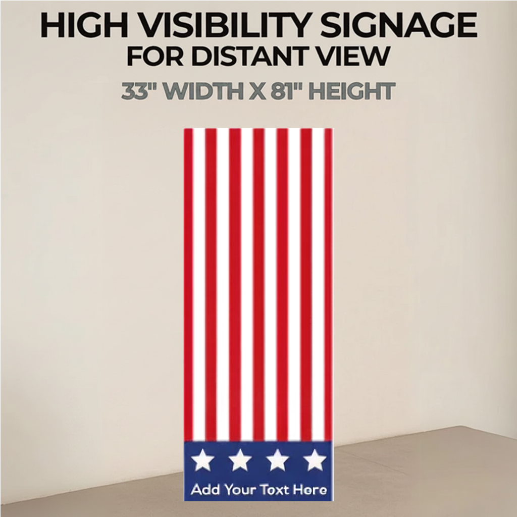 Per Design 250th 4th of July Retractable Banner Design 6