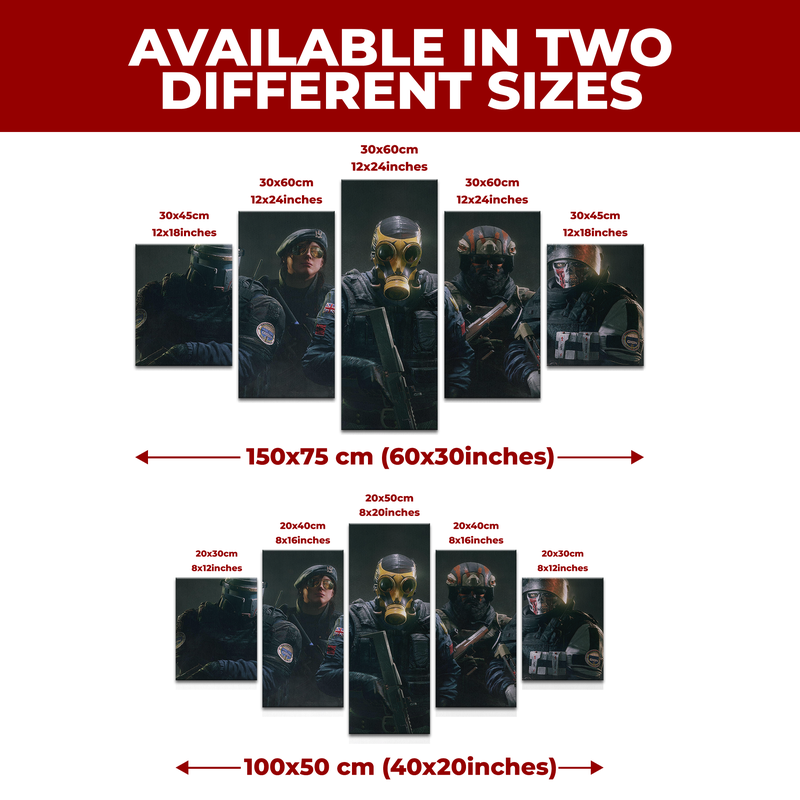 COUNTER-STRIKE WALL CANVAS