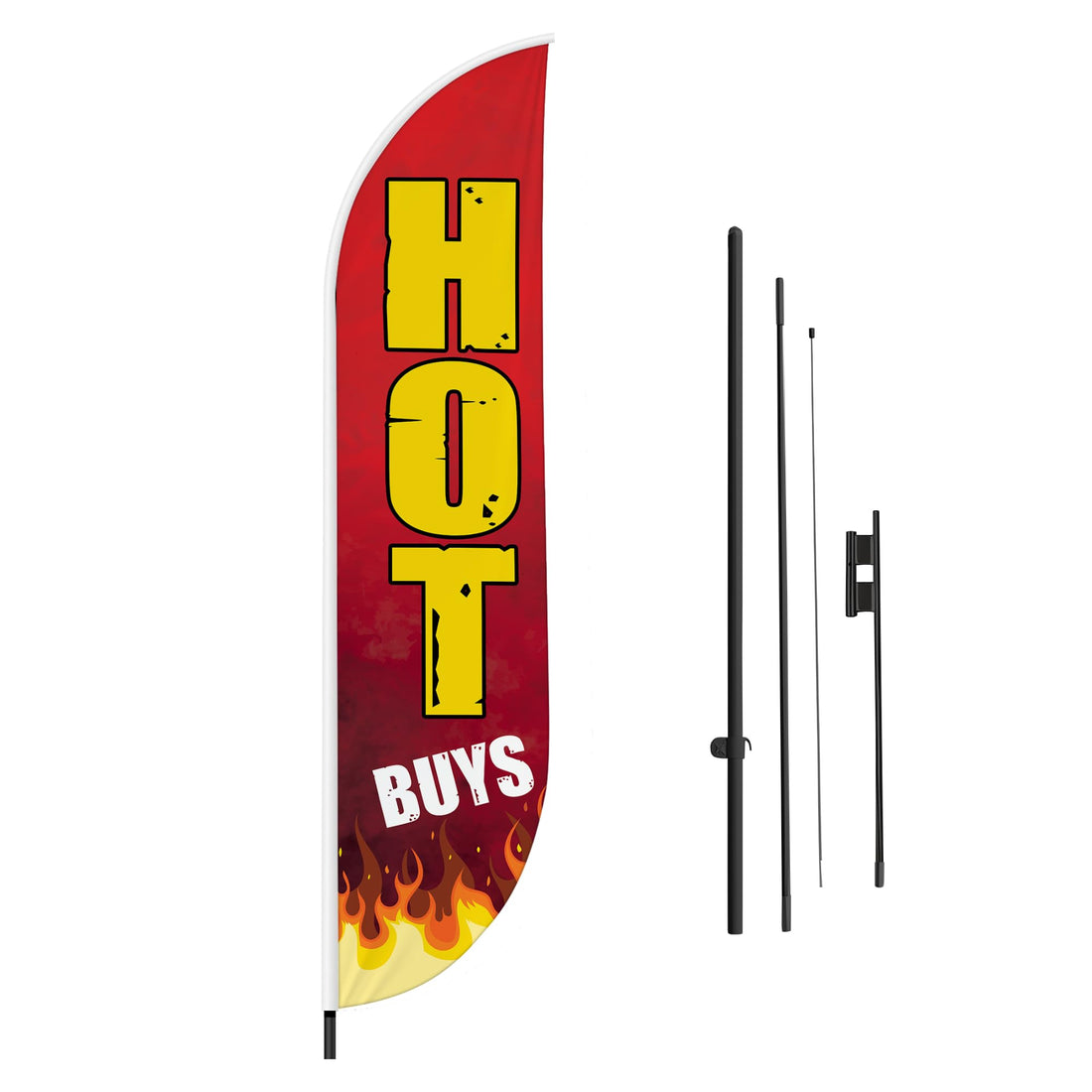 HOT BUYS FEATHER FLAG