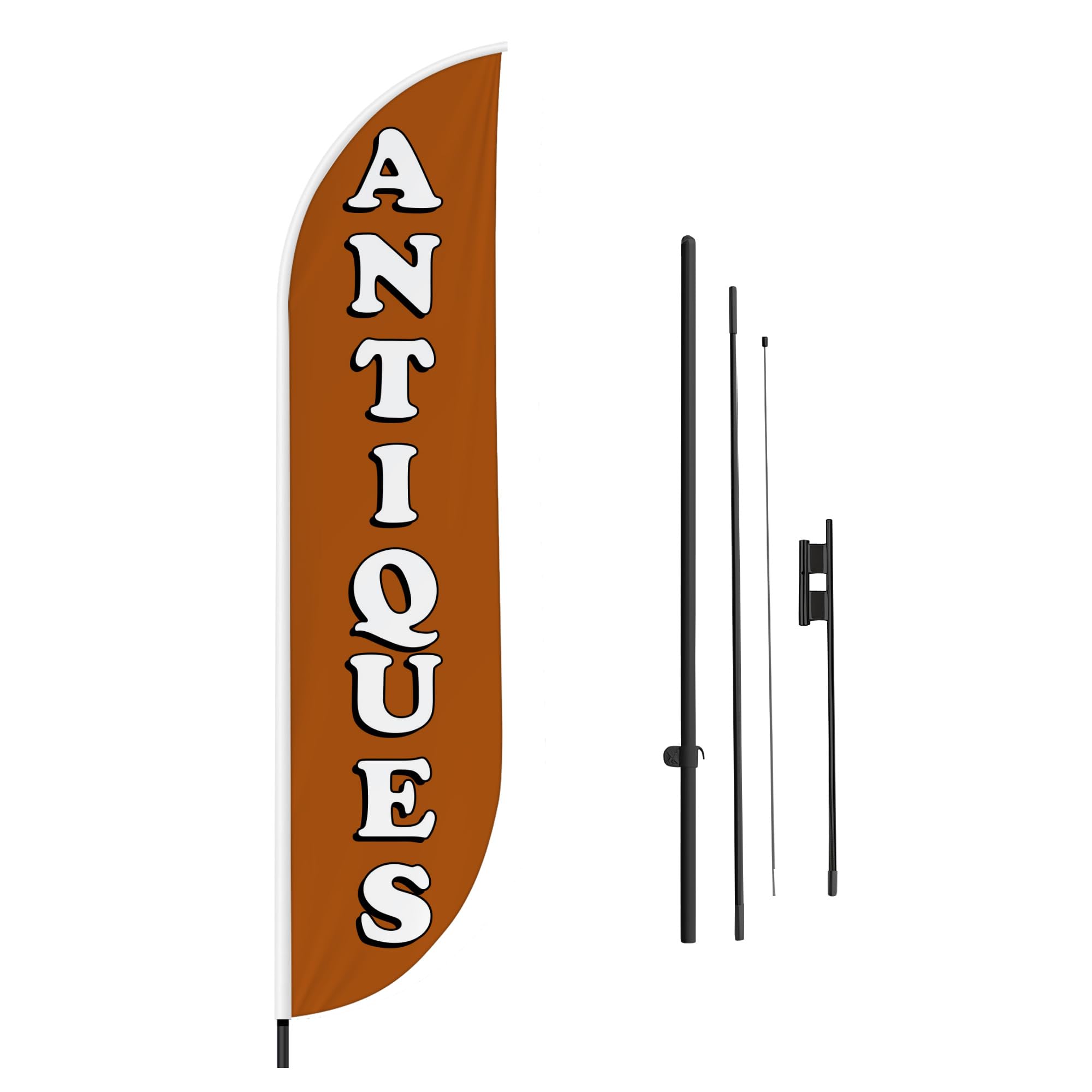 ANTIQUES FEATHER FLAG