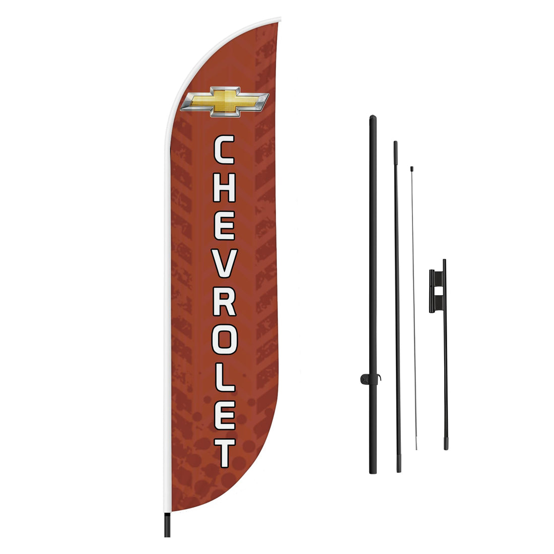 CHEVROLET 2 FEATHER FLAG