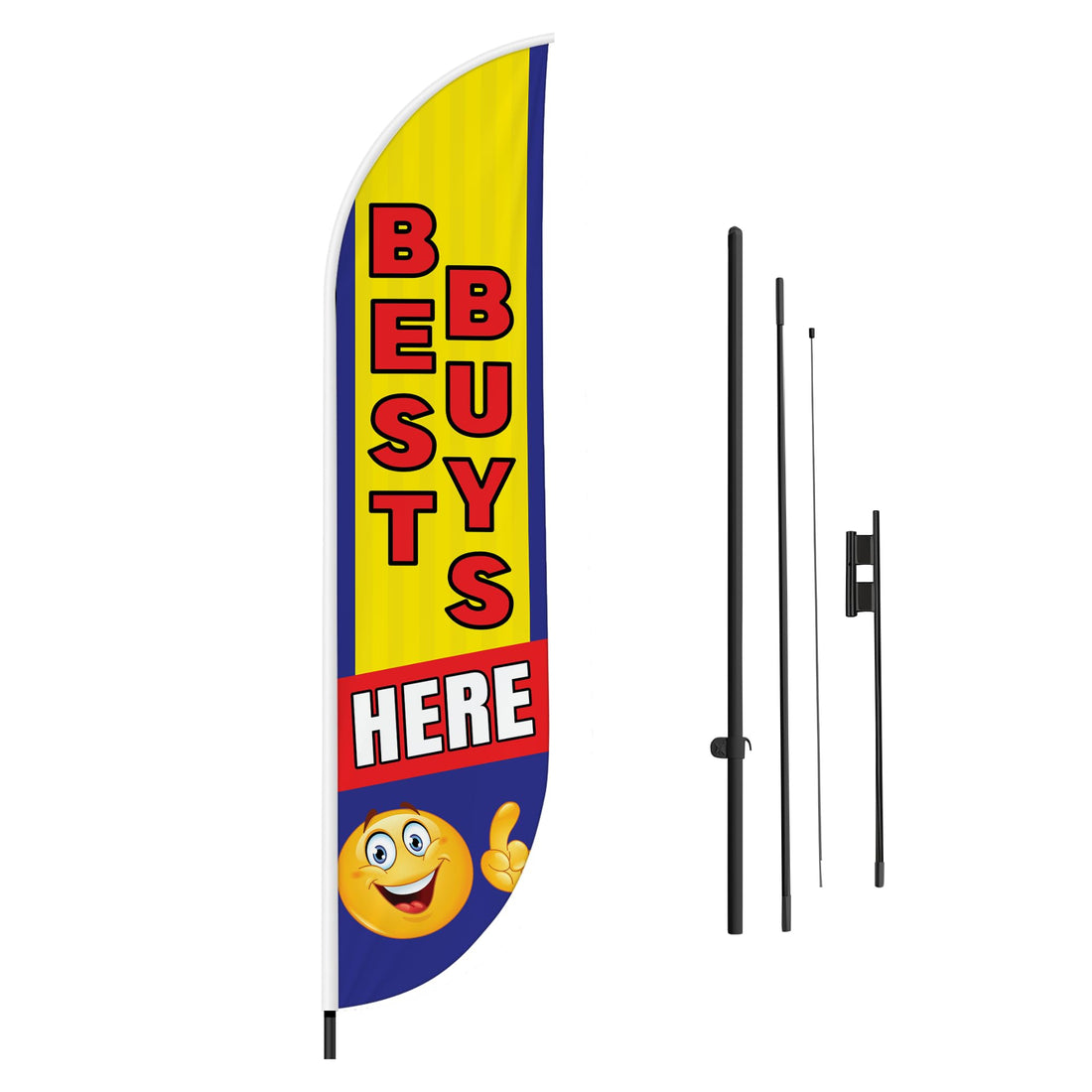 BEST BUYS FEATHER FLAG