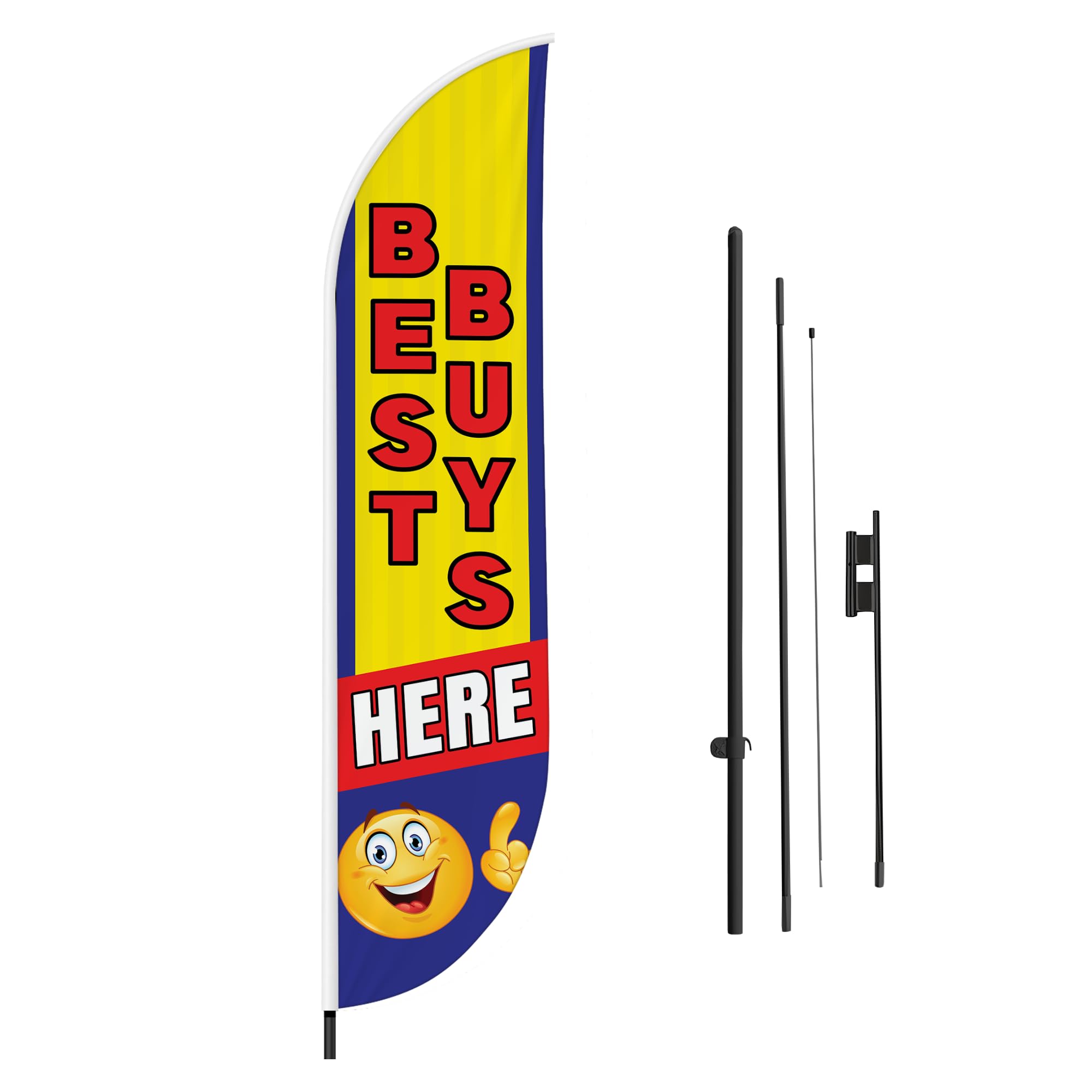 BEST BUYS FEATHER FLAG
