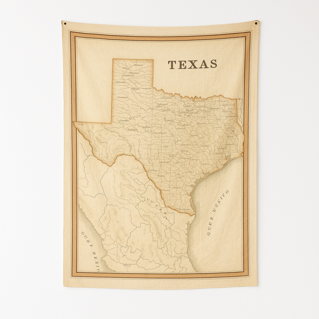 TEXAS WALL TAPESTRY