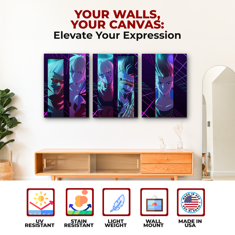 CYBERPUNK CANVAS DECOR