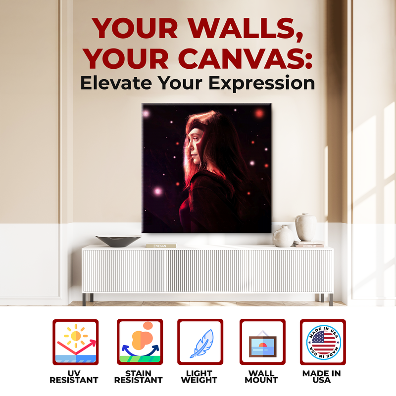SCARLET WITCH WALL CANVAS DECOR