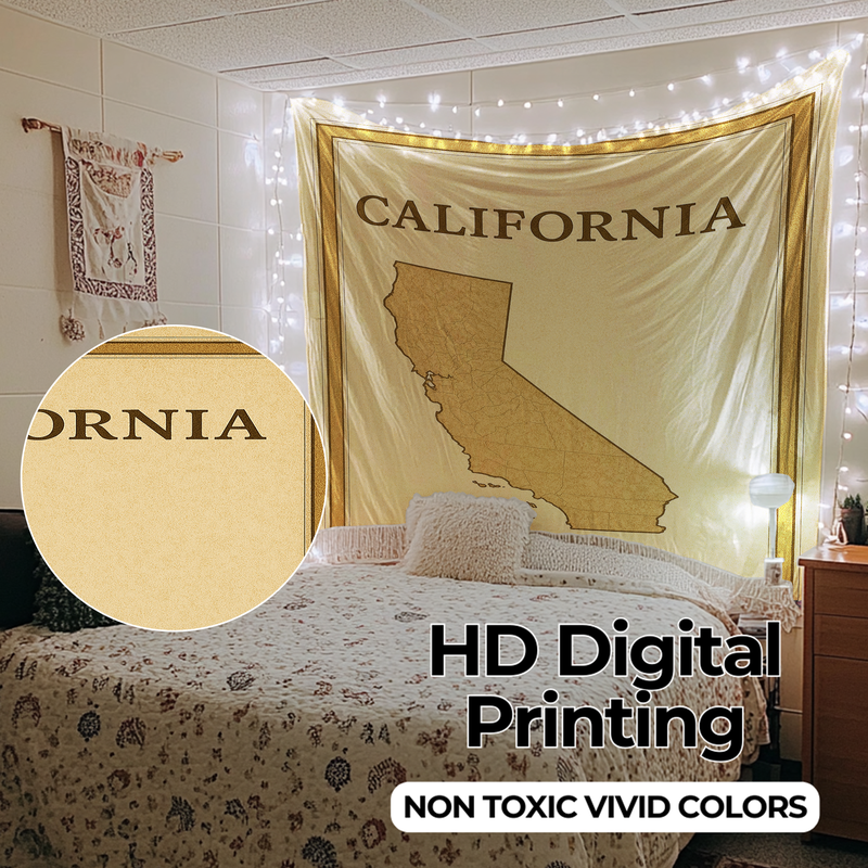 CALIFORNIA WALL TAPESTRY