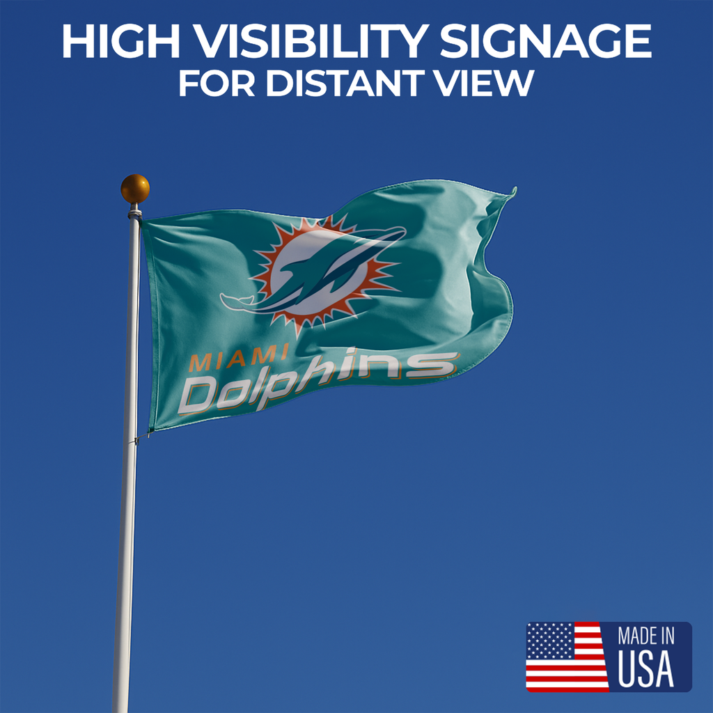 MIAMI DOLPHINS FLAG