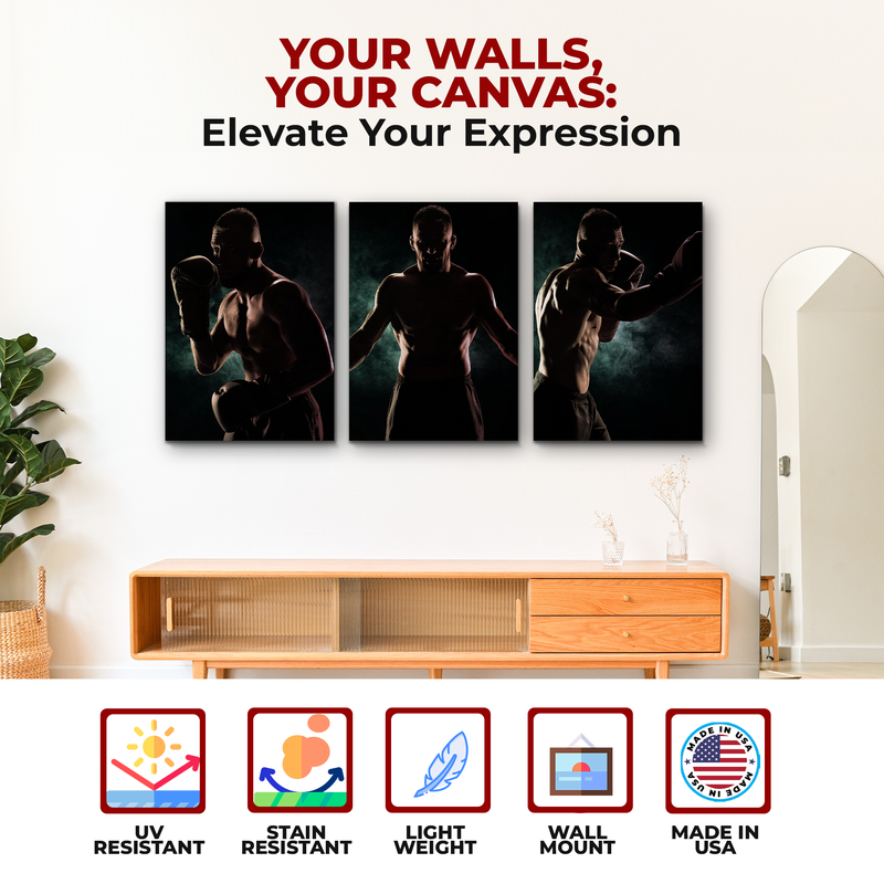 BOXING GUY WALL CANVAS