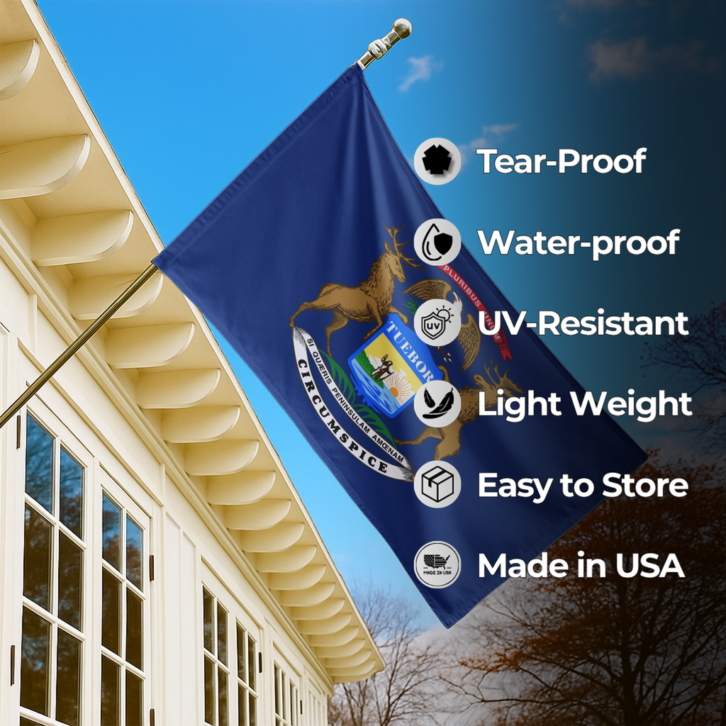 MICHIGAN STATE FLAG