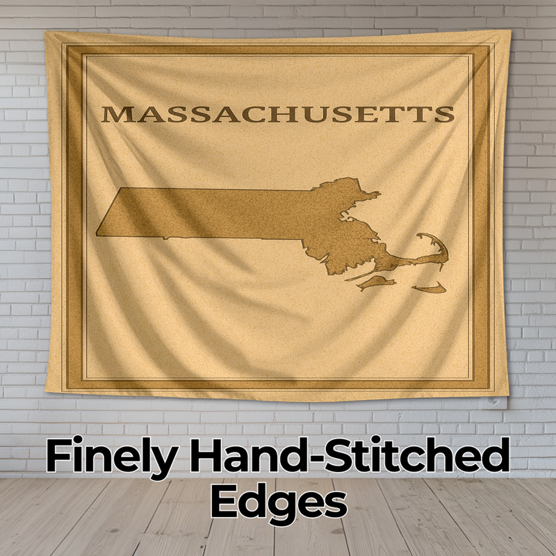 MASSACHUSETTS WALL TAPESTRY