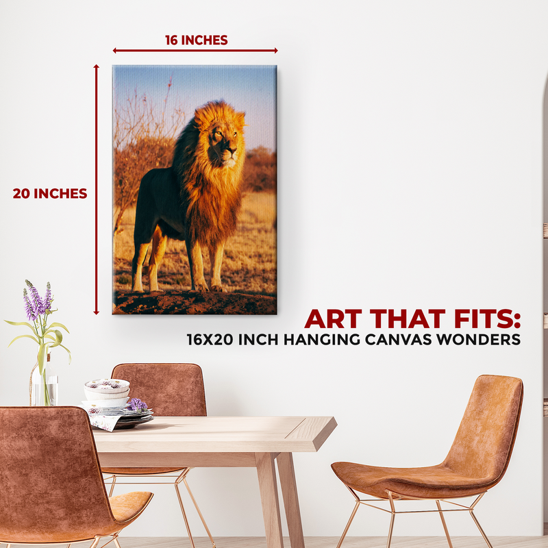 LION CANVAS DECOR
