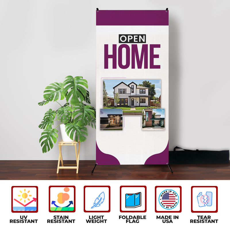 OPEN HOME X-BANNER