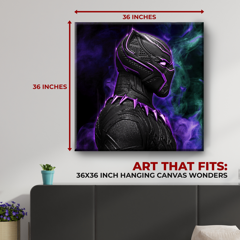 BLACK PANTHER WALL CANVAS DECOR
