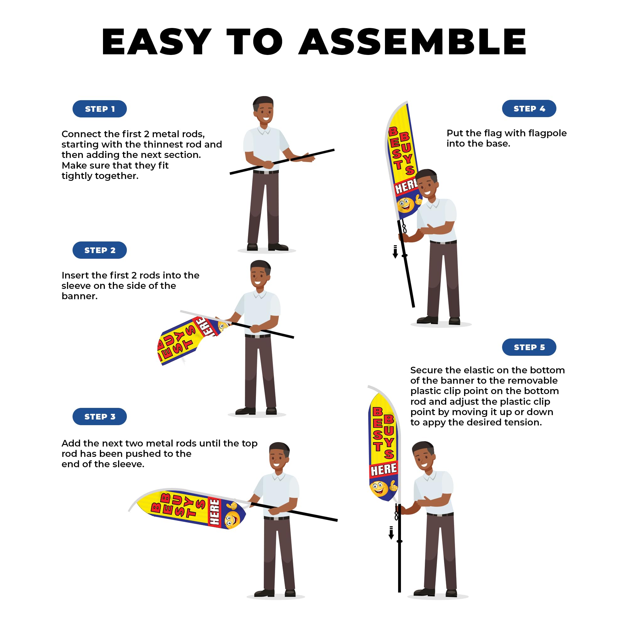 BEST BUYS FEATHER FLAG