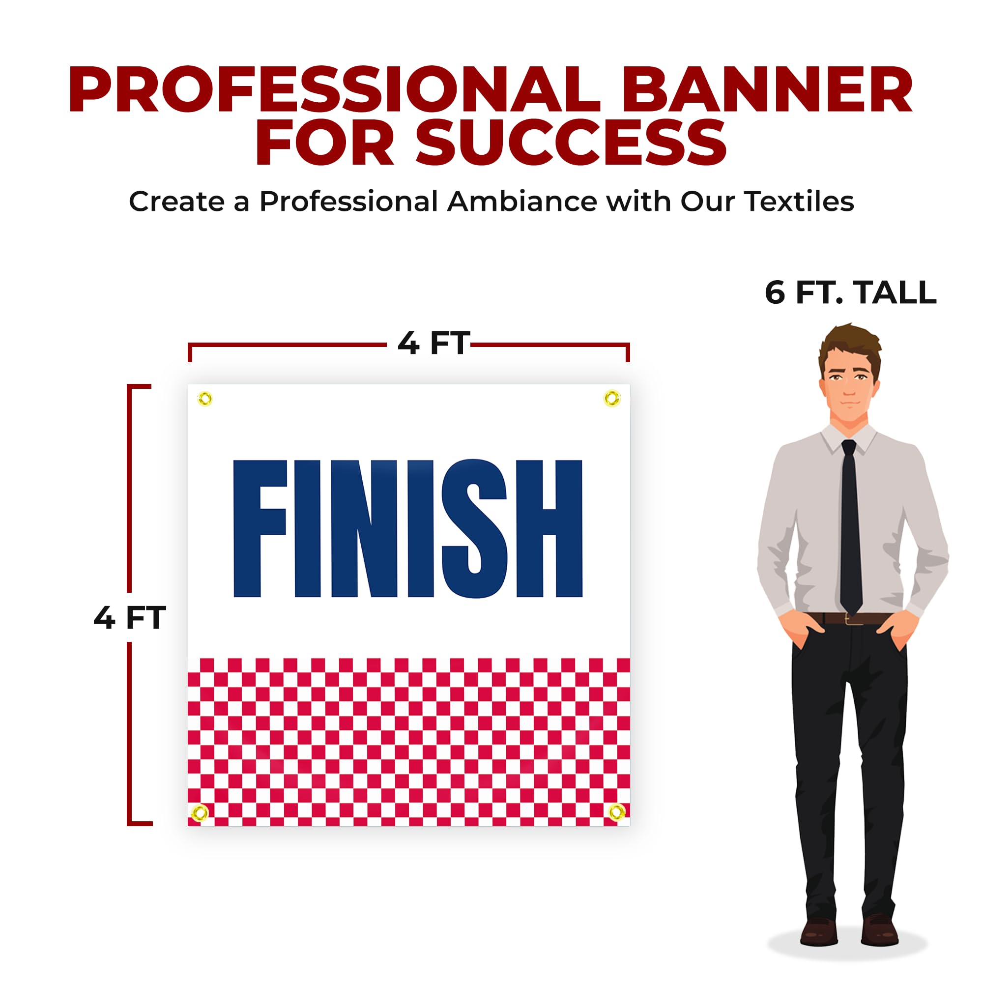 FINISH LINE 2 LARGE BANNER