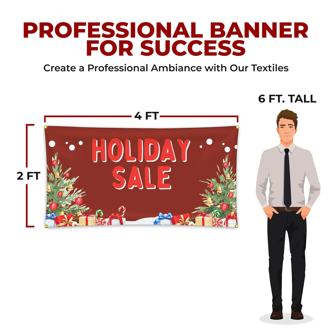 HOLIDAY SALE LARGE BANNER