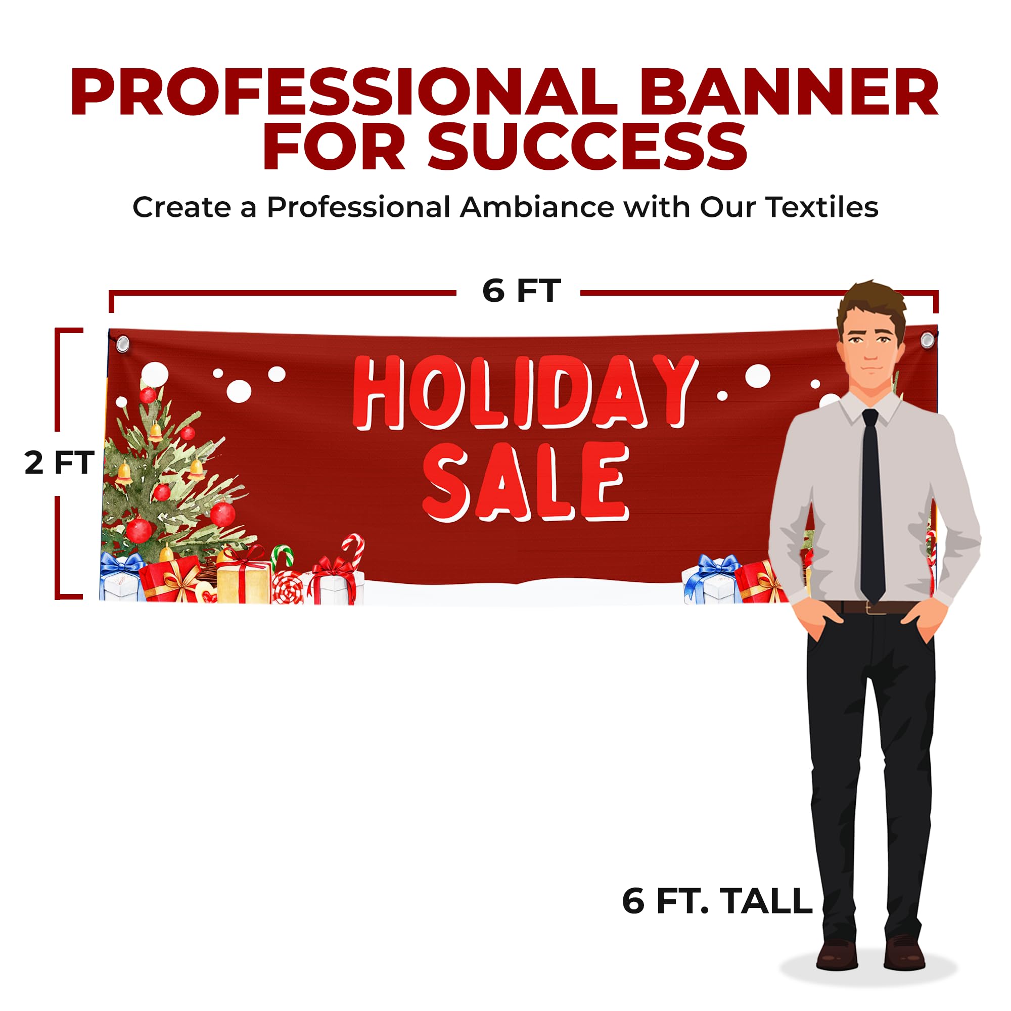 HOLIDAY SALE LARGE BANNER