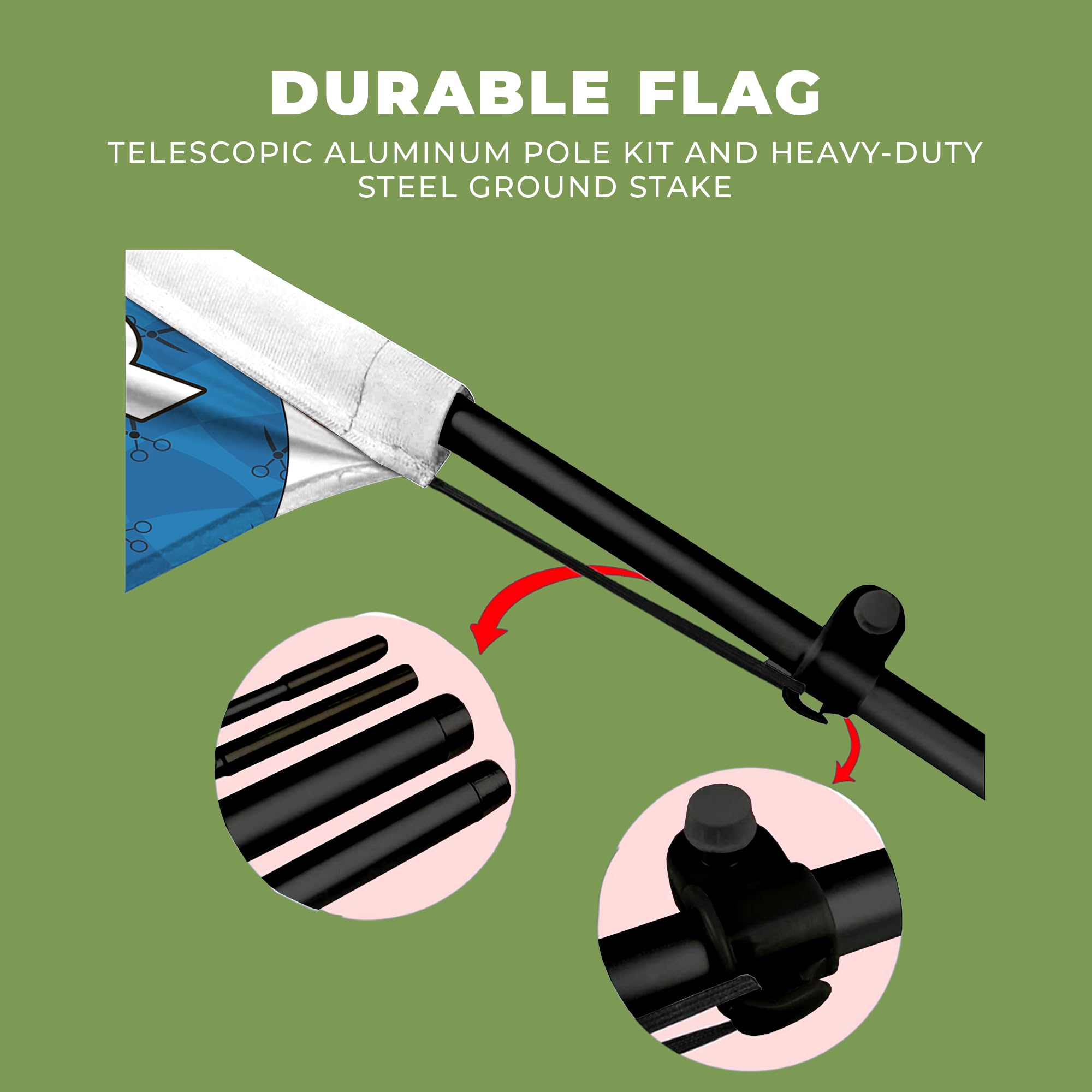 BARBER FEATHER FLAG