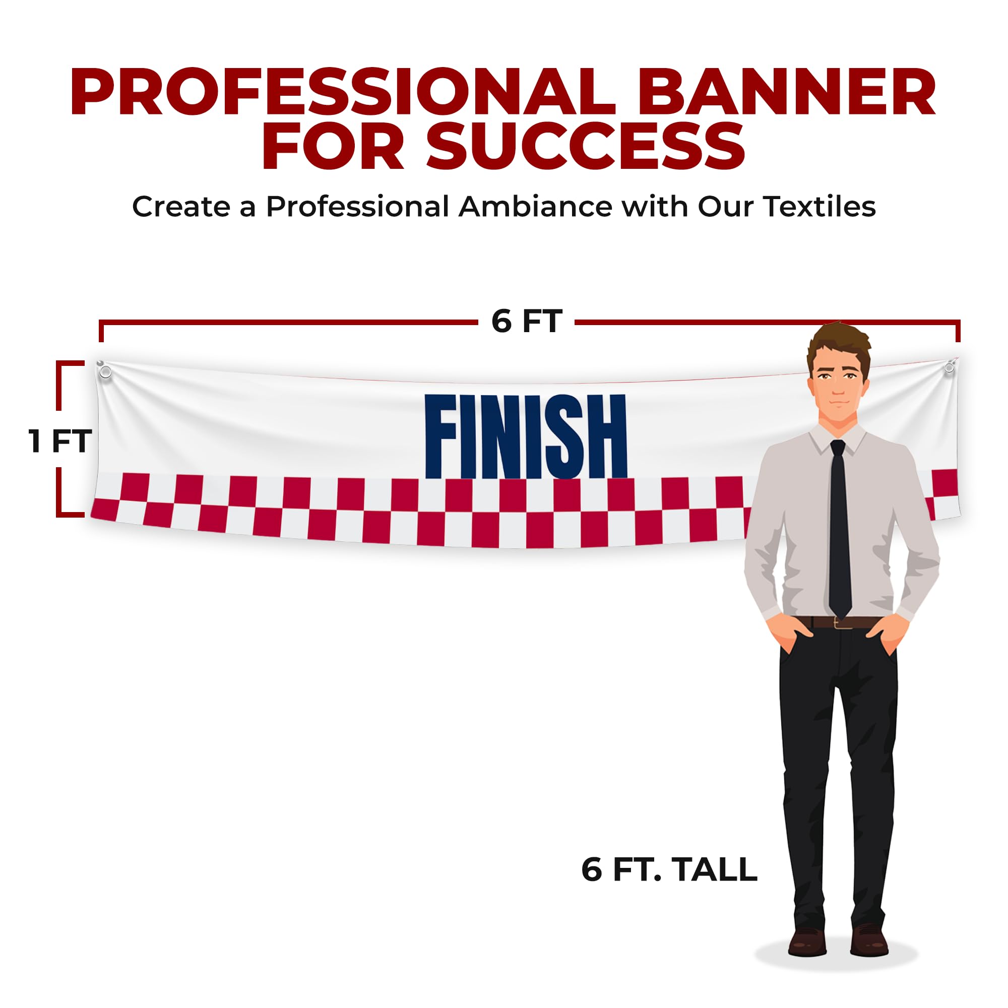 FINISH LINE 2 LARGE BANNER