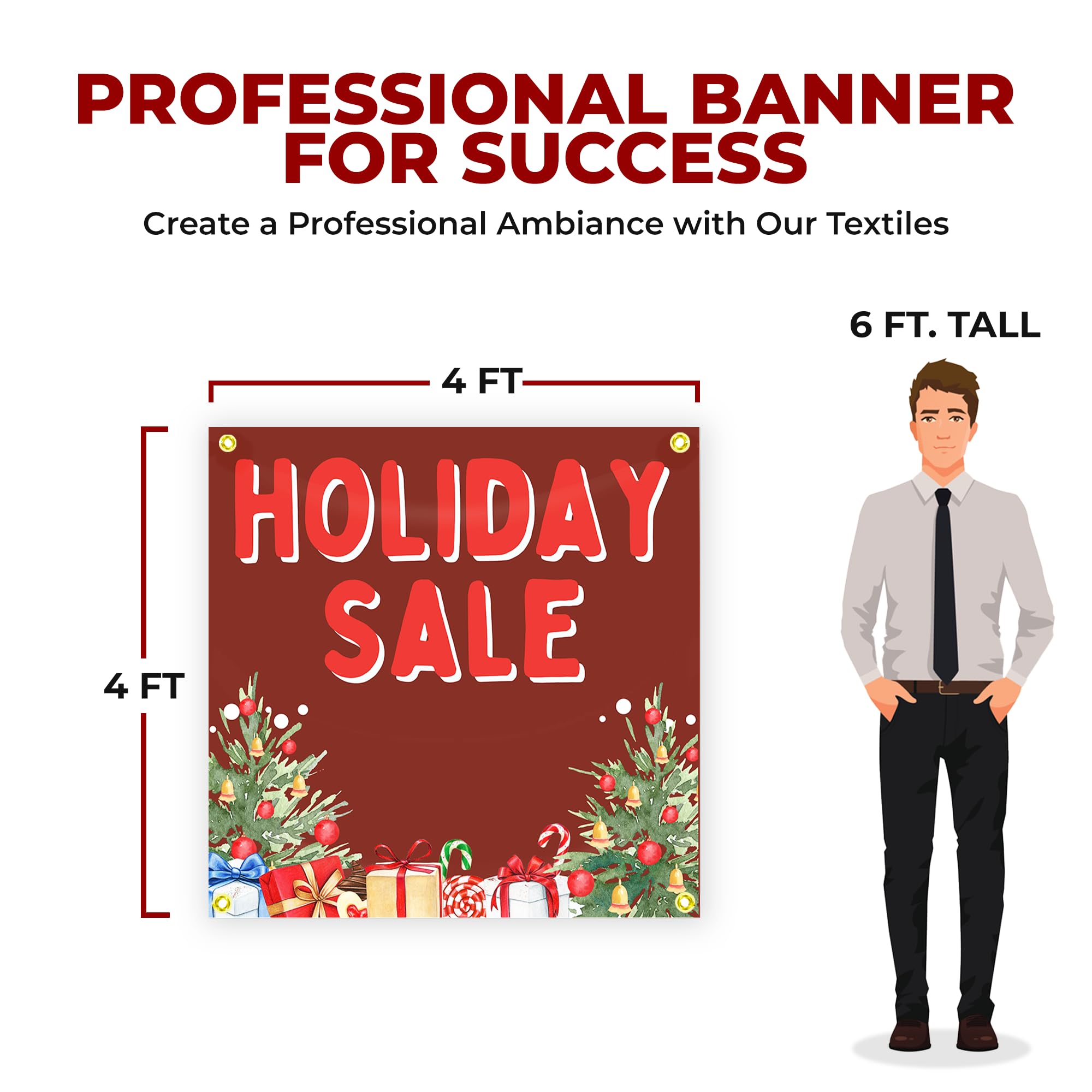 HOLIDAY SALE LARGE BANNER