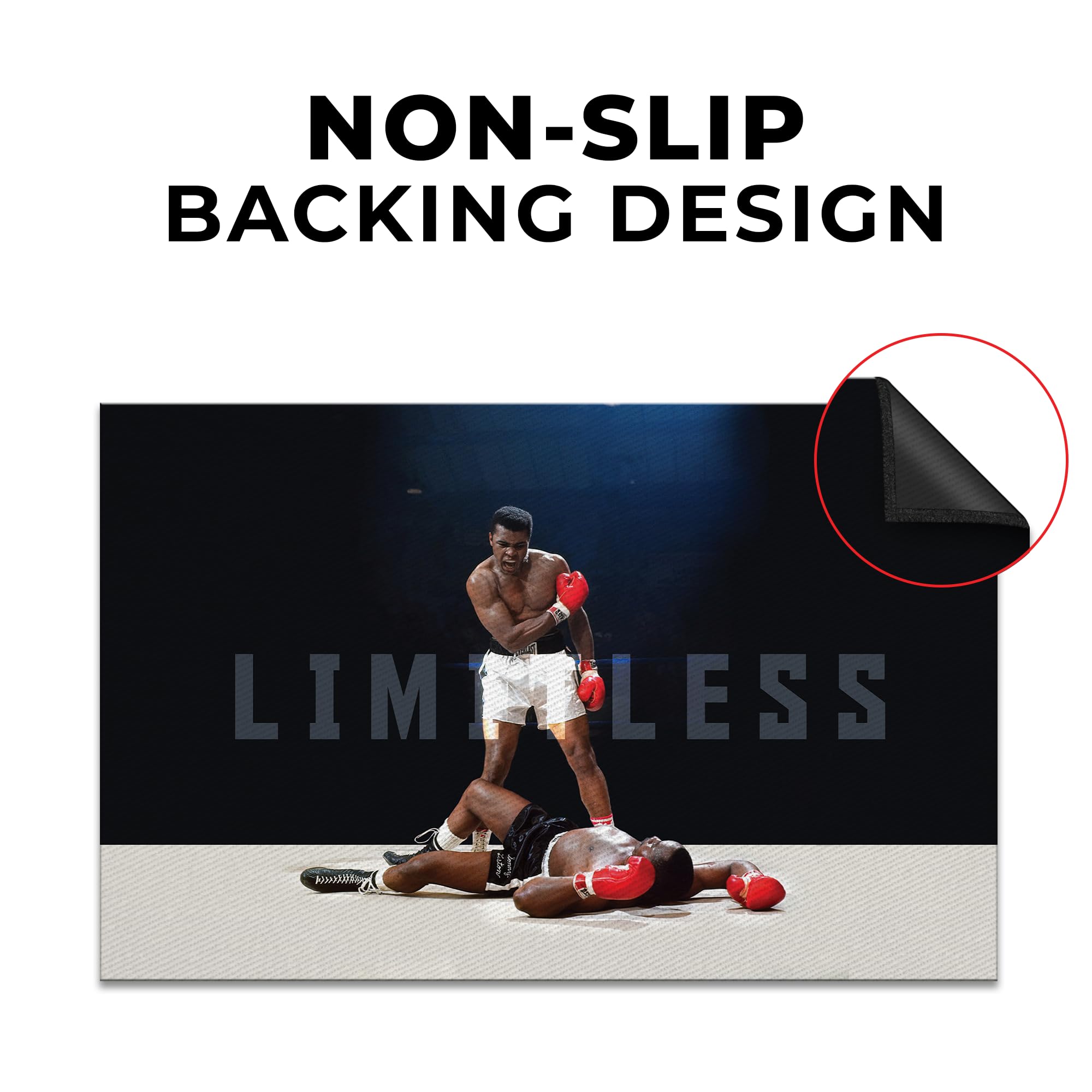 Mohammad Ali Customized Rug (62x40inch)