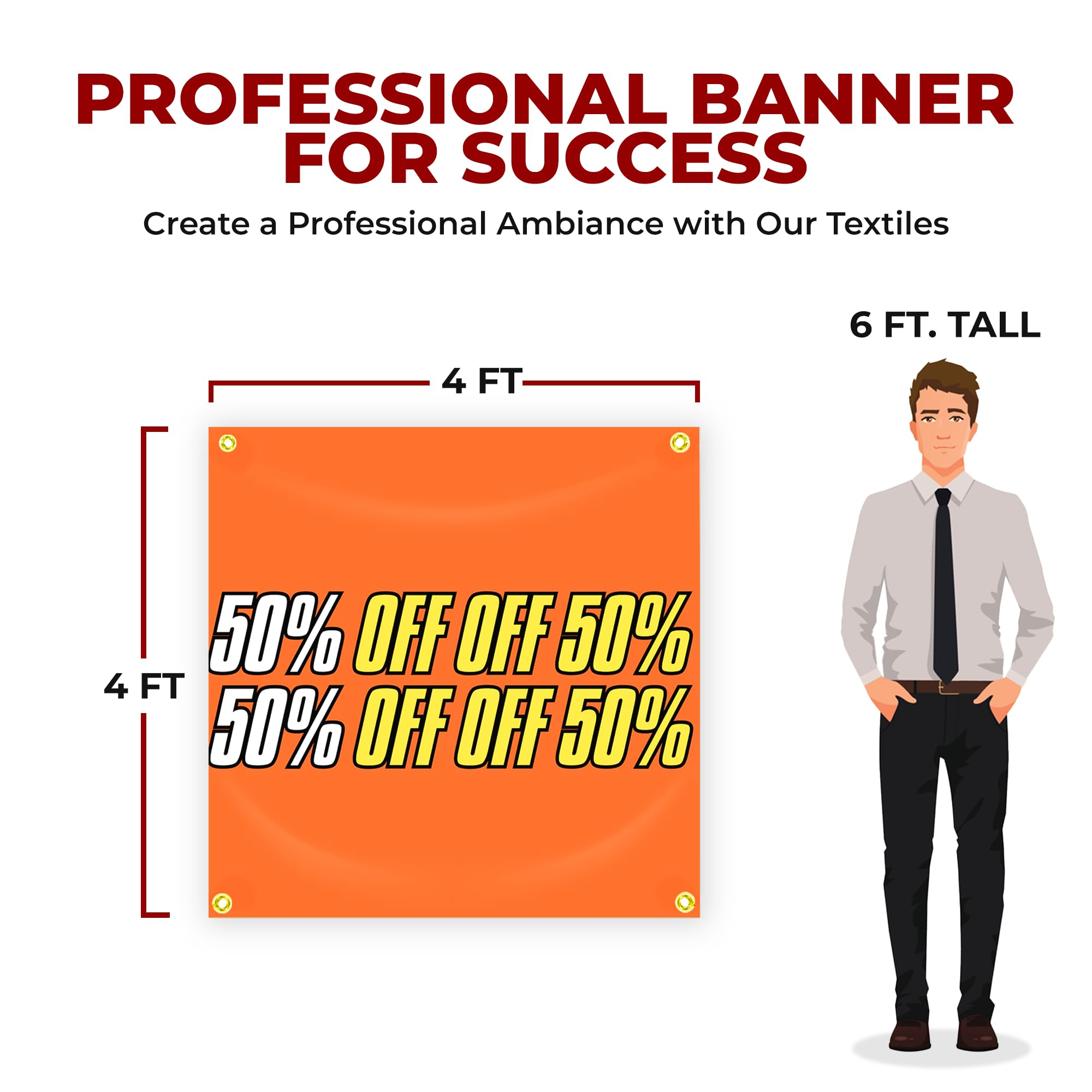 50% OFF LARGE BANNER