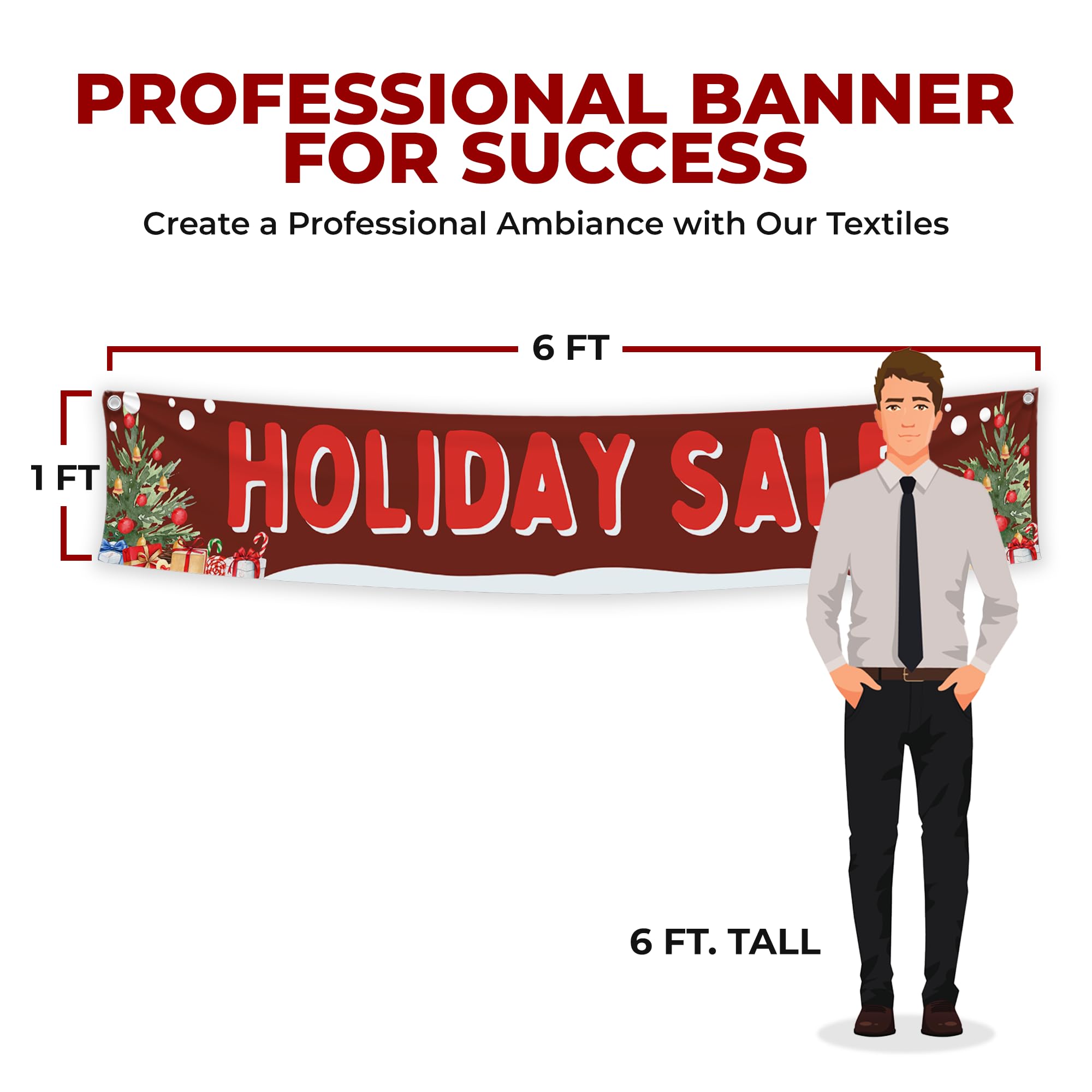 HOLIDAY SALE LARGE BANNER