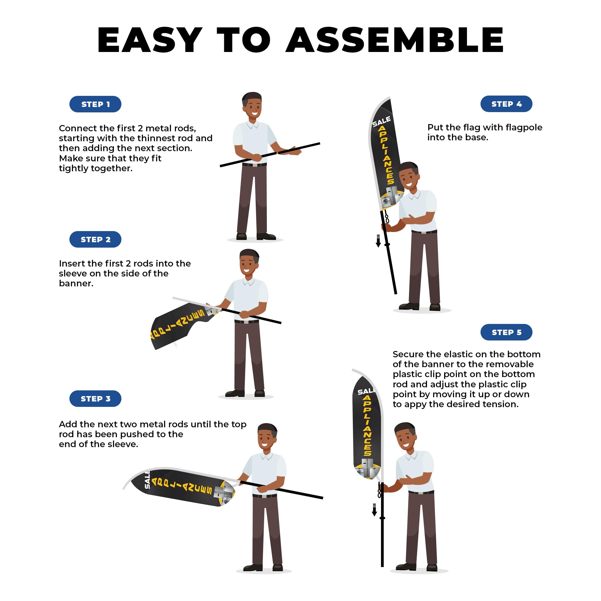 SALE APPLIANCES FEATHER FLAG