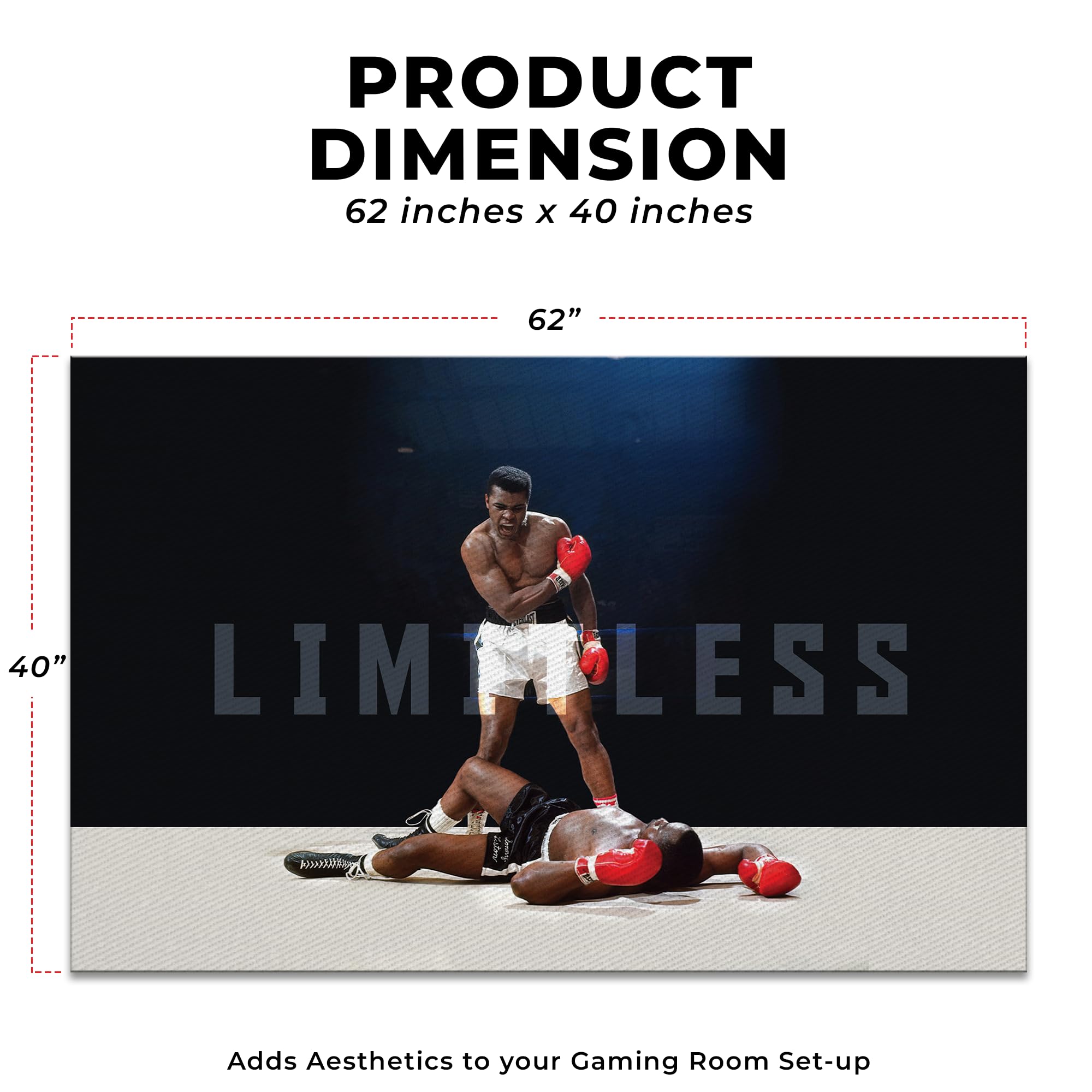 Mohammad Ali Customized Rug (62x40inch)