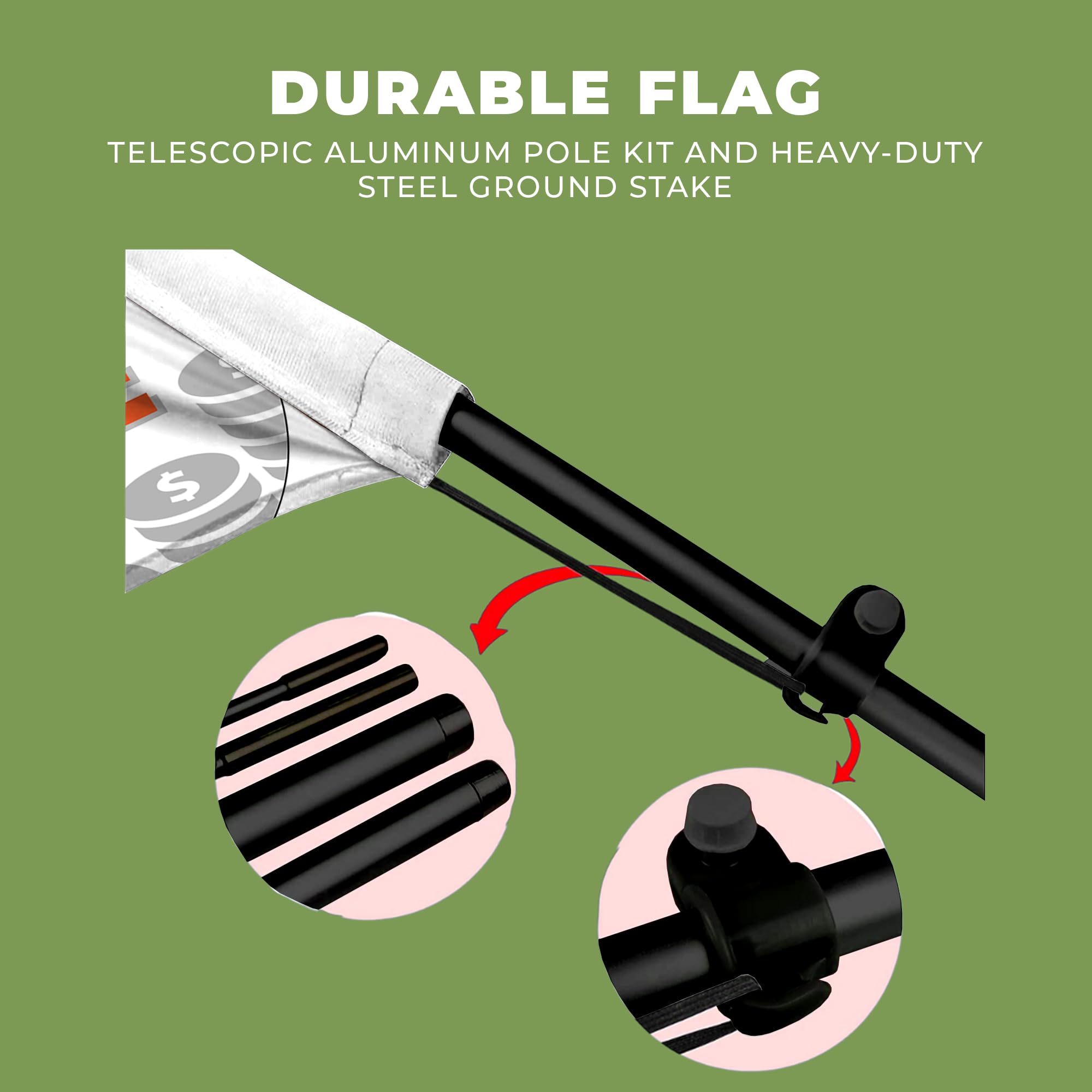 FINANCE FEATHER FLAG