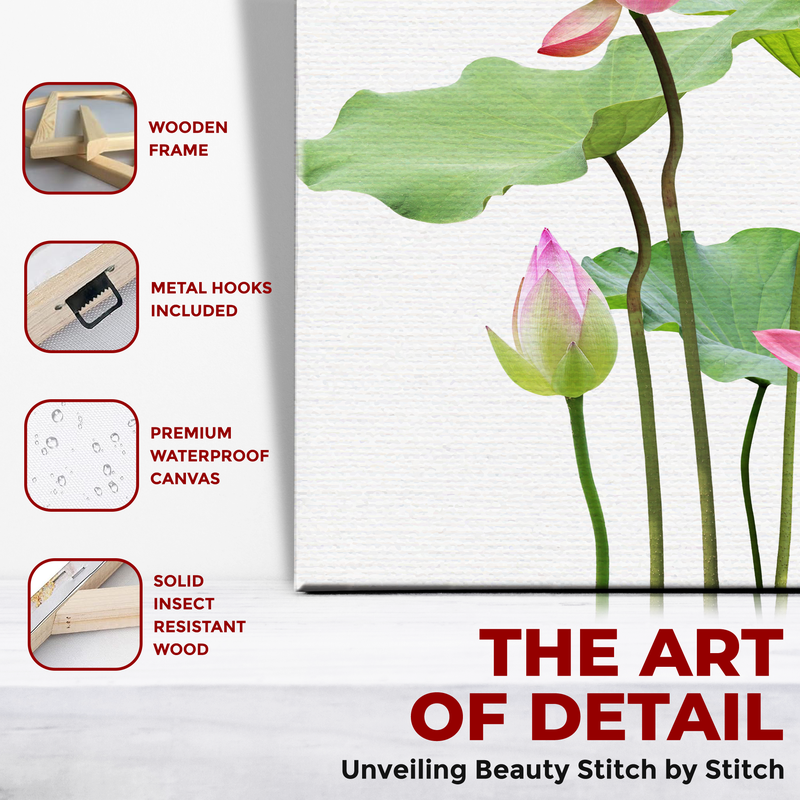 LOTUS FLOWER CANVAS