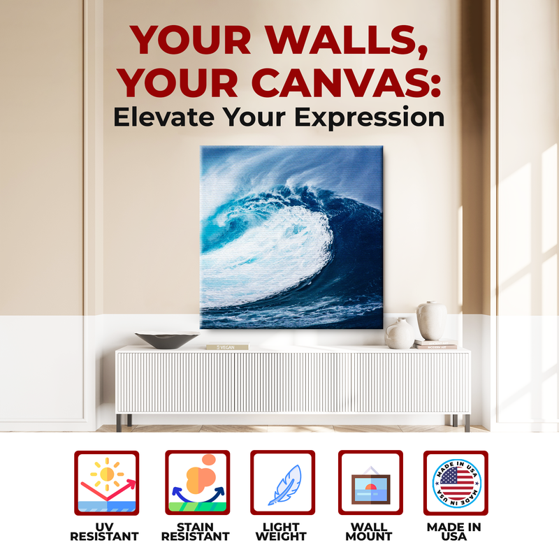 TSUNAMI WALL CANVAS DECOR