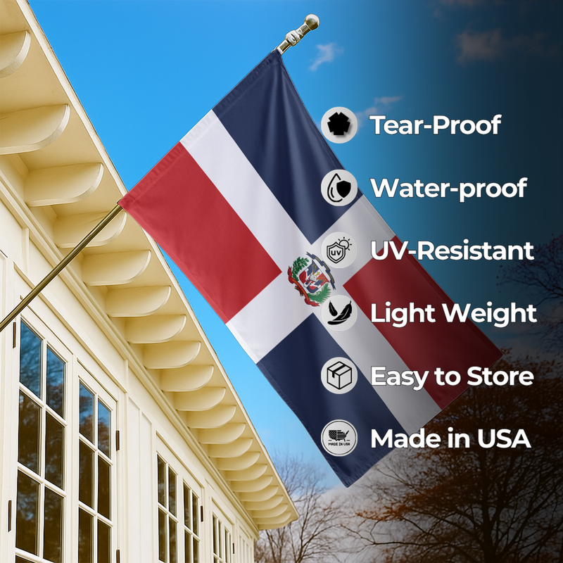 DOMINICAN REPUBLIC FLAG