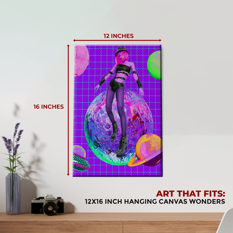 SPACE TRAVELLER DECOR CANVAS