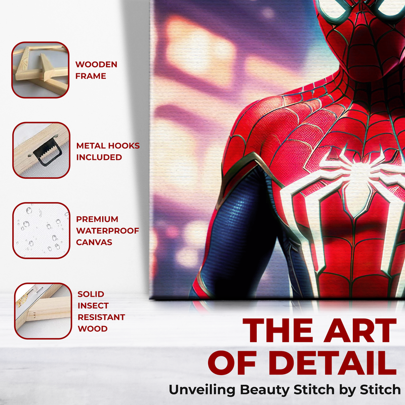 SPIDER-MAN WALL CANVAS DECOR