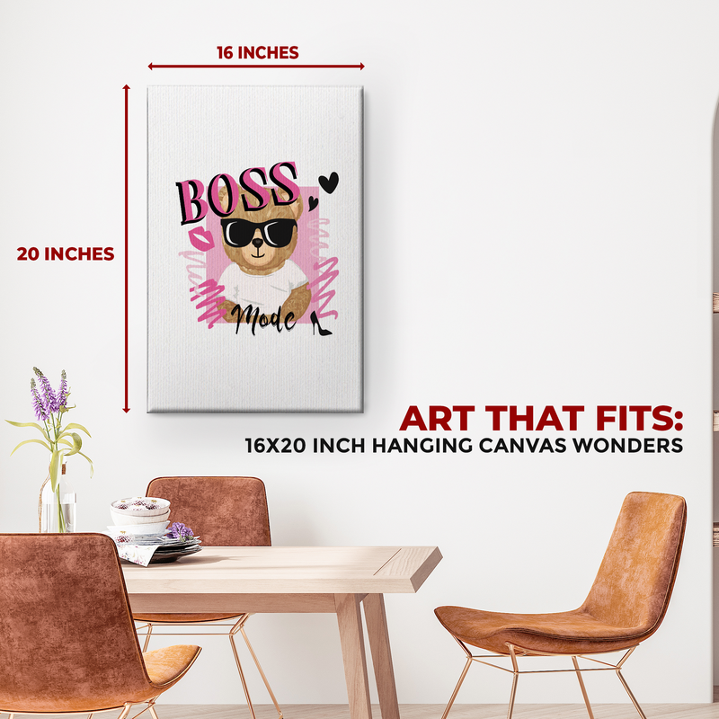 BOSS MODE DECOR CANVAS