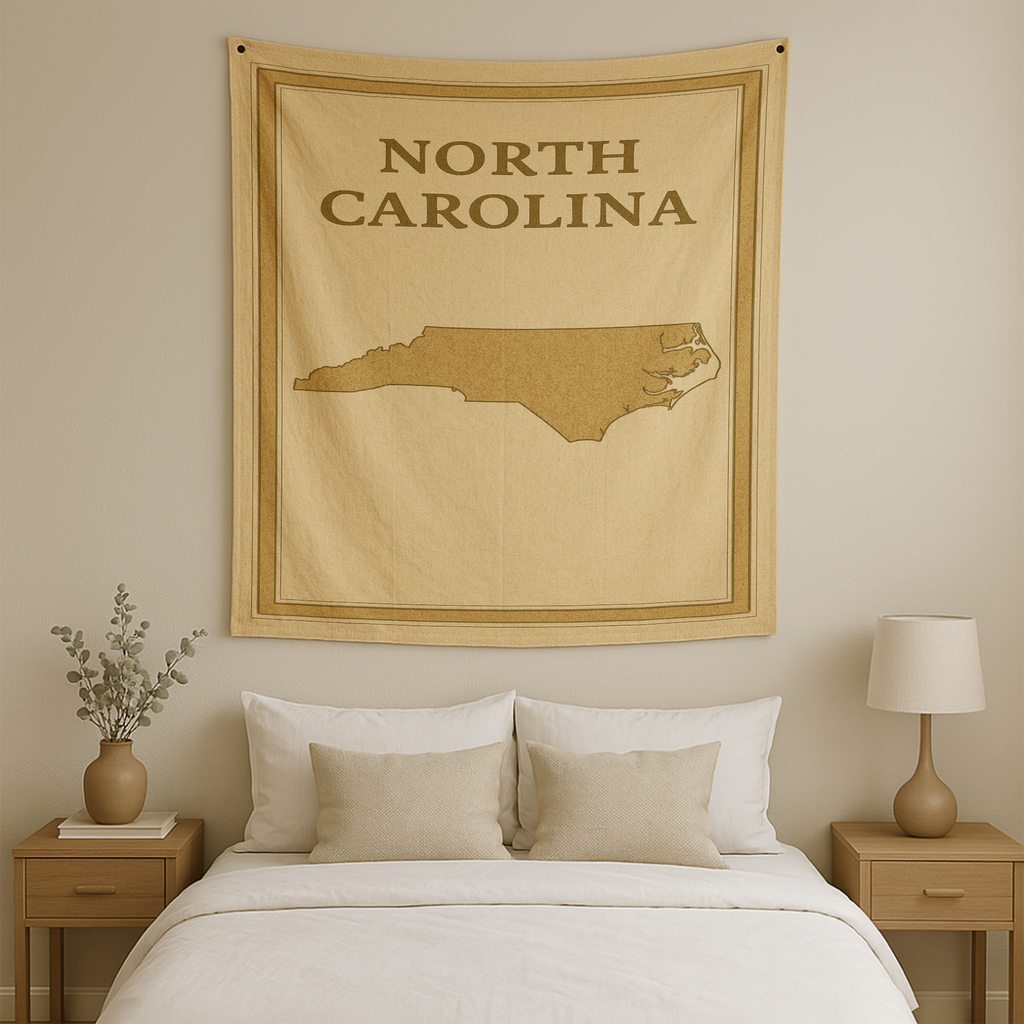 NORTH CAROLINA WALL TAPESTRY