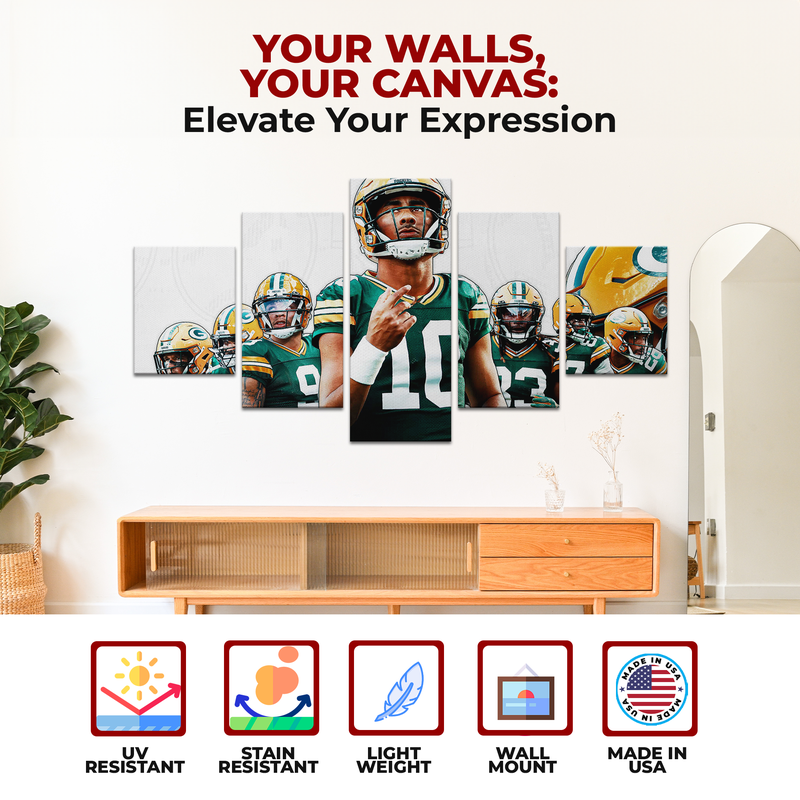 GREEN BAY TEAM CANVAS