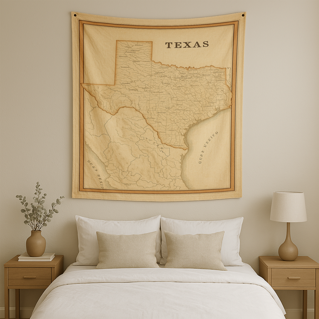 TEXAS WALL TAPESTRY