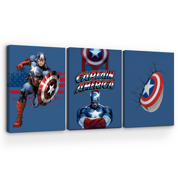 CAPTAIN AMERICA CANVAS DECOR