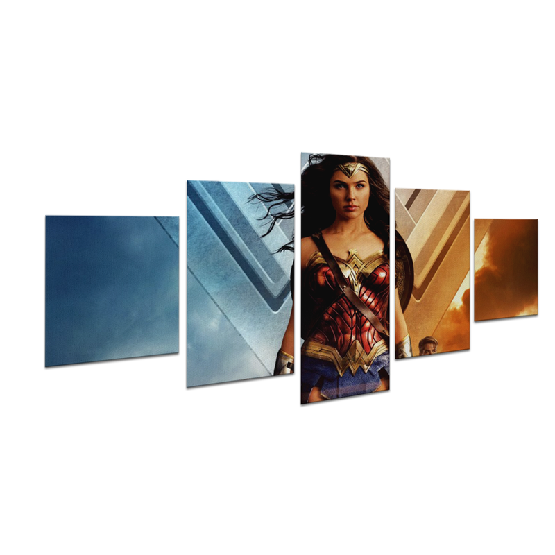 WONDER WOMAN THE MOVIE WALL CANVAS