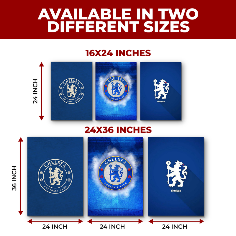 CHELSEA FC WALL CANVAS