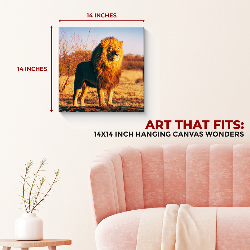 LION CANVAS DECOR