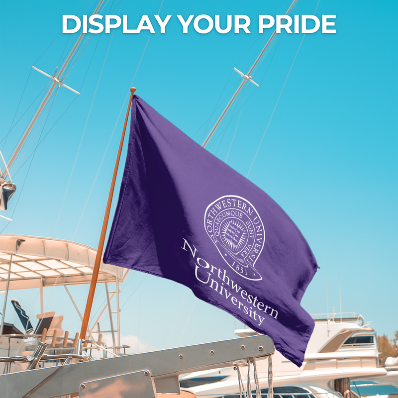 NORTHWESTERN UNIVERSITY FLAG