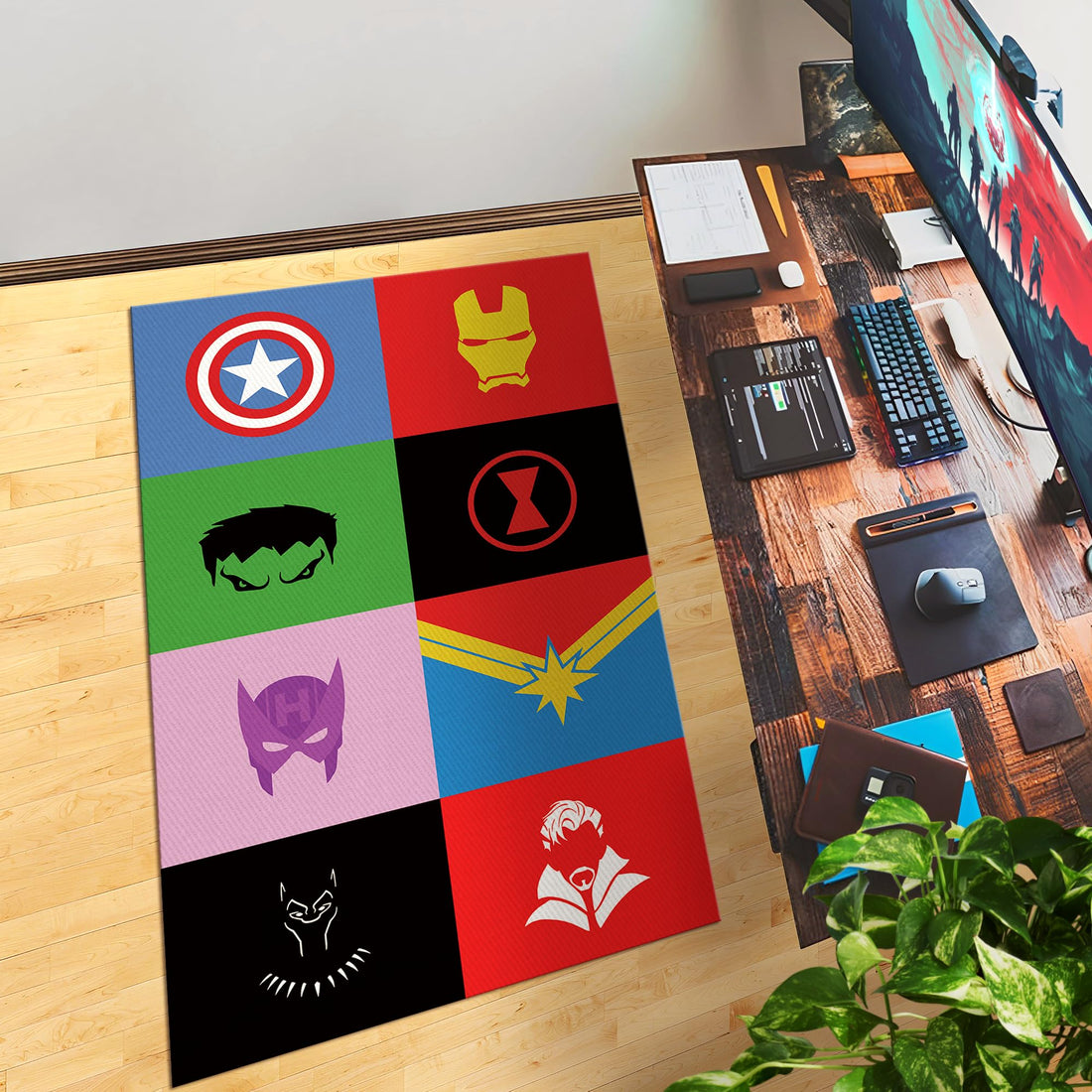 Avengers Customized Rug (62x40inch)